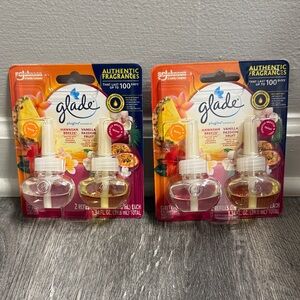 Glade PlugIns Refill Twin Pack - Hawaiian Breeze & Vanilla Passion Fruit